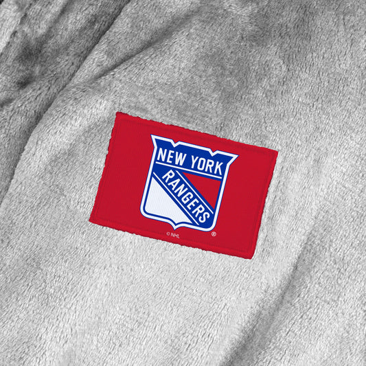 New York Rangers Womens SHERPA bathrobe patch