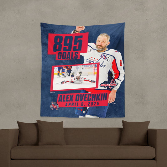 Washington Capitals Alex Ovechkin 895 Goals wall hanging Lifestyle