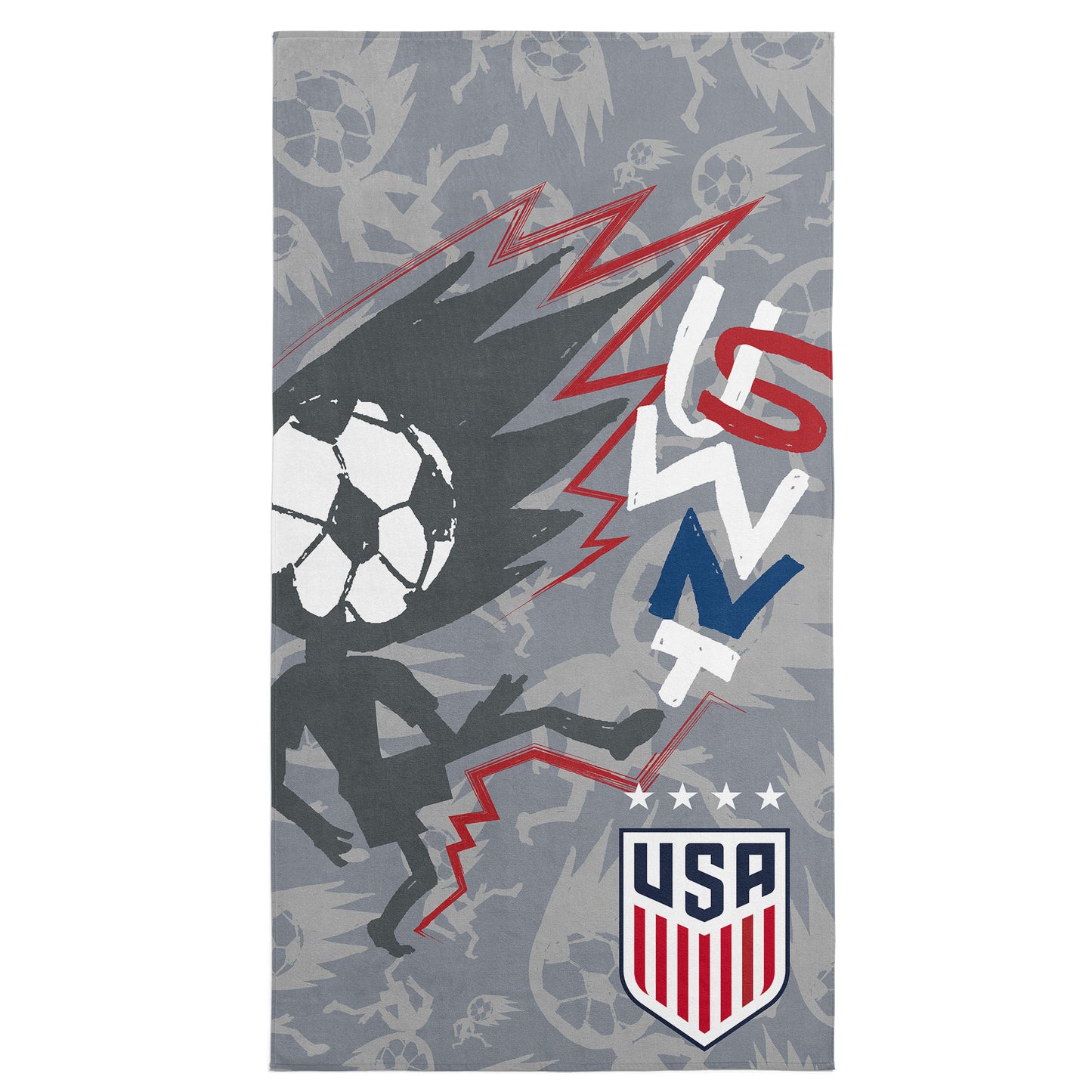 US Soccer National Team Beach Towel