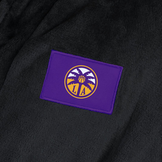 Los Angeles Sparks silk touch Team Color bathrobe logo patch