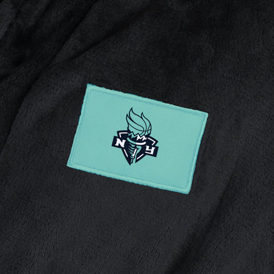 New York Liberty silk touch Team Color bathrobe logo patch