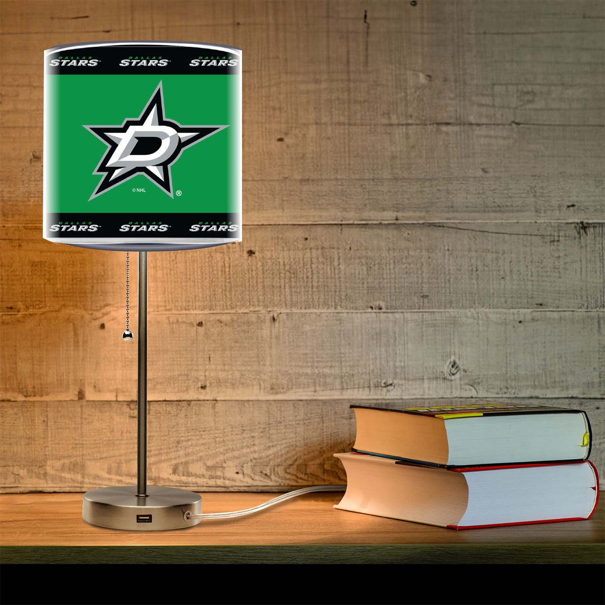 Dallas Stars table lamp
