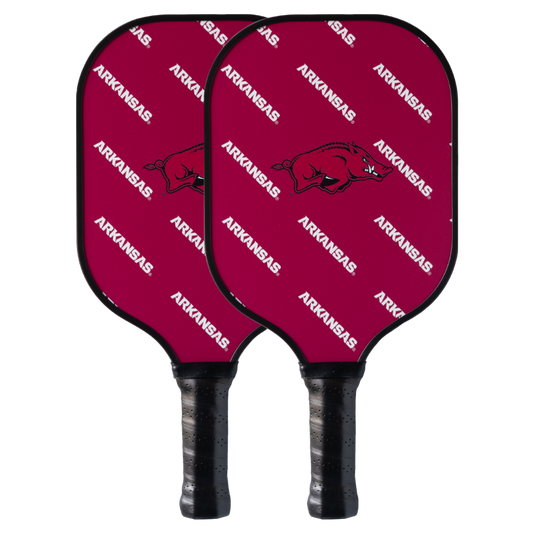 Arkansas Razorbacks pickleball paddle set