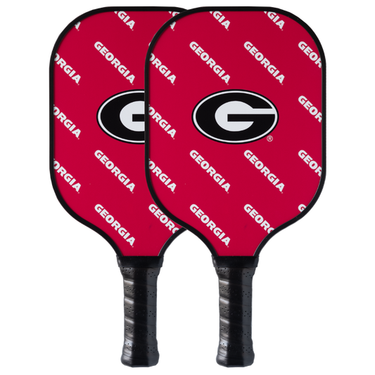 Georgia Bulldogs pickleball paddle set