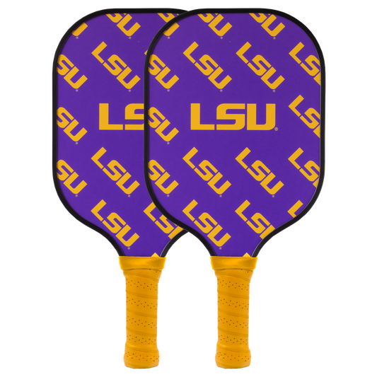 LSU Tigers pickleball paddle set