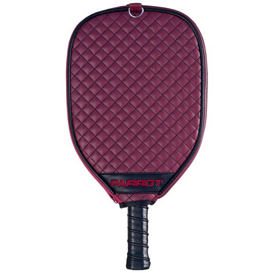 South Carolina Gamecocks quilted pickleball paddle cover back view
