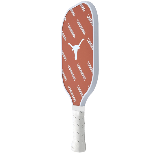 Texas Longhorns pickleball paddle back view