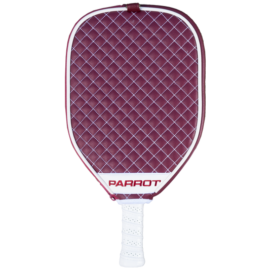 Texas A&M Aggies quilted pickleball paddle cover back view