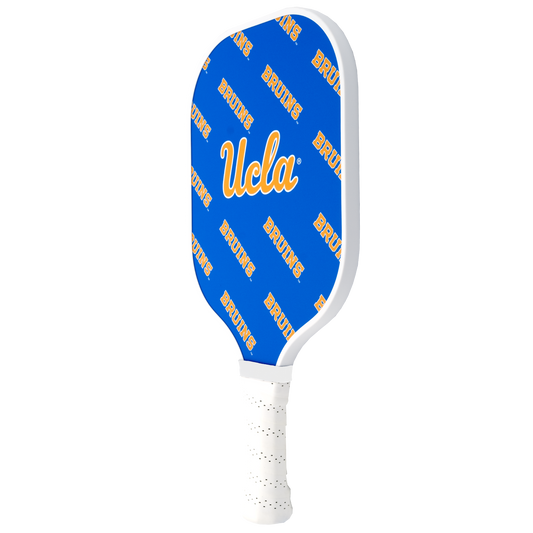 UCLA Bruins pickleball paddle back view