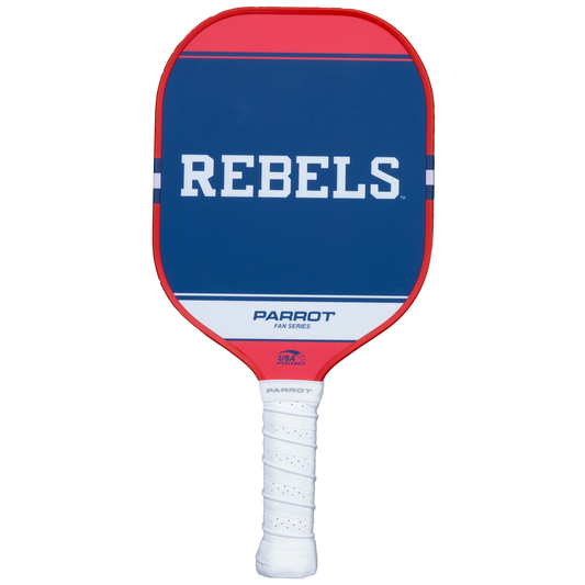Ole Miss Rebels Sport Plus pickleball paddle back view