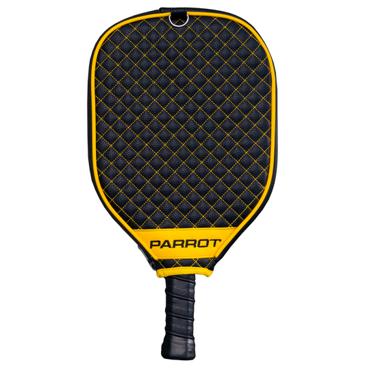 Missouri Tigers quilted pickleball paddle cover back view
