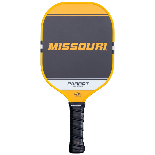 Missouri Tigers Sport Plus pickleball paddle back view
