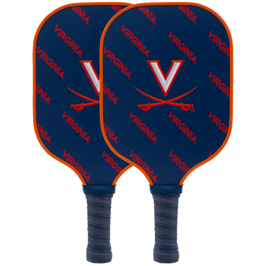 Virginia Cavaliers pickleball paddle set
