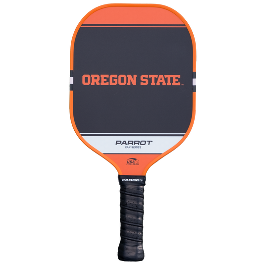Oregon State Beavers Sport Plus pickleball paddle back view