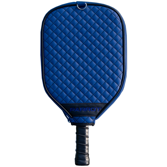 Baltimore Ravens quilted pickleball paddle cover back view