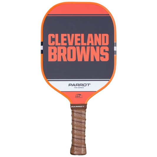 Cleveland Browns Sport Plus pickleball paddle back view