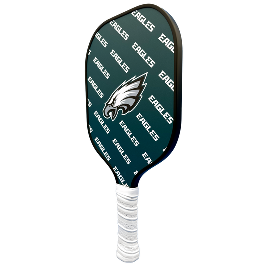 Philadelphia Eagles pickleball paddle back view