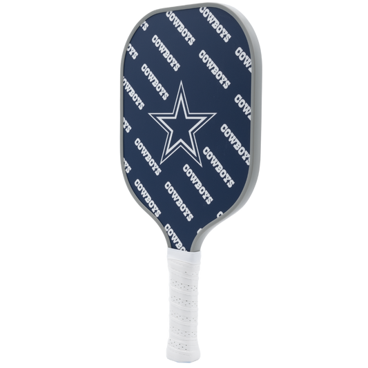 Dallas Cowboys pickleball paddle back view