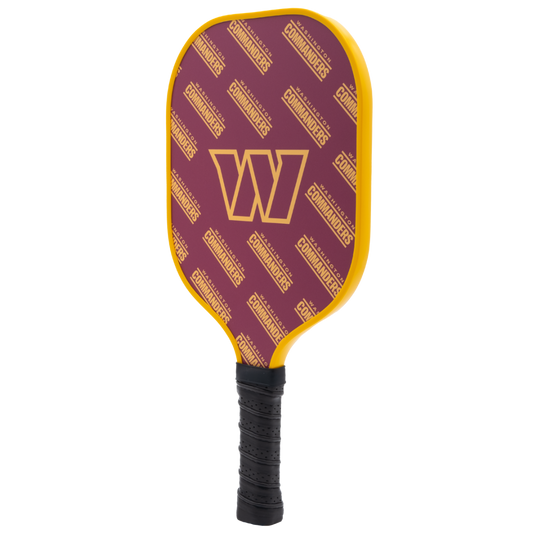 Washington Commanders pickleball paddle back view