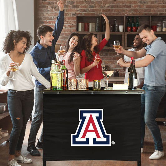 Arizona Wildcats Portable Indoor/Outdoor Bar inside lifestyle party