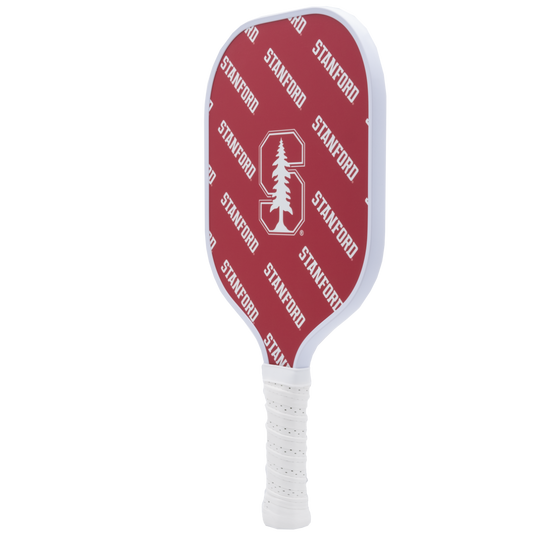 Stanford Cardinal pickleball paddle back view