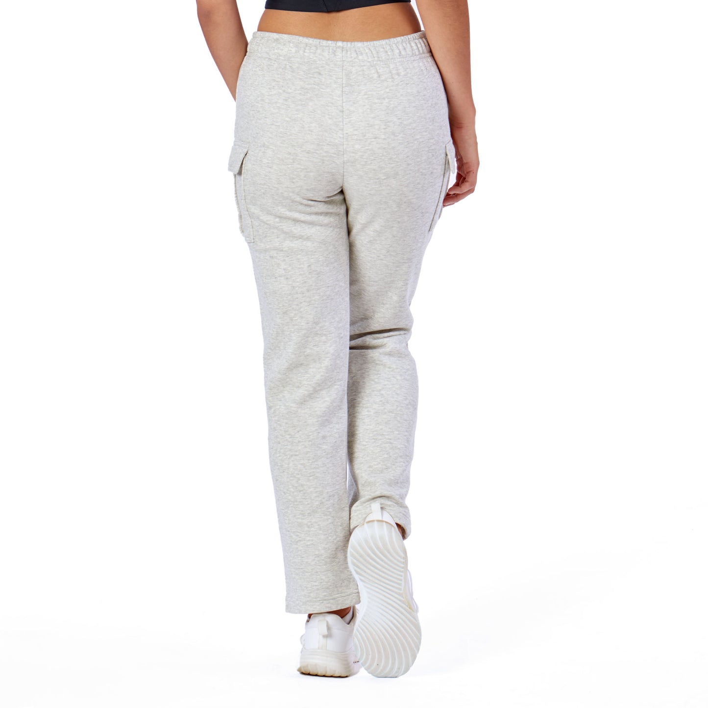 Houston Texans white sweat pants behind