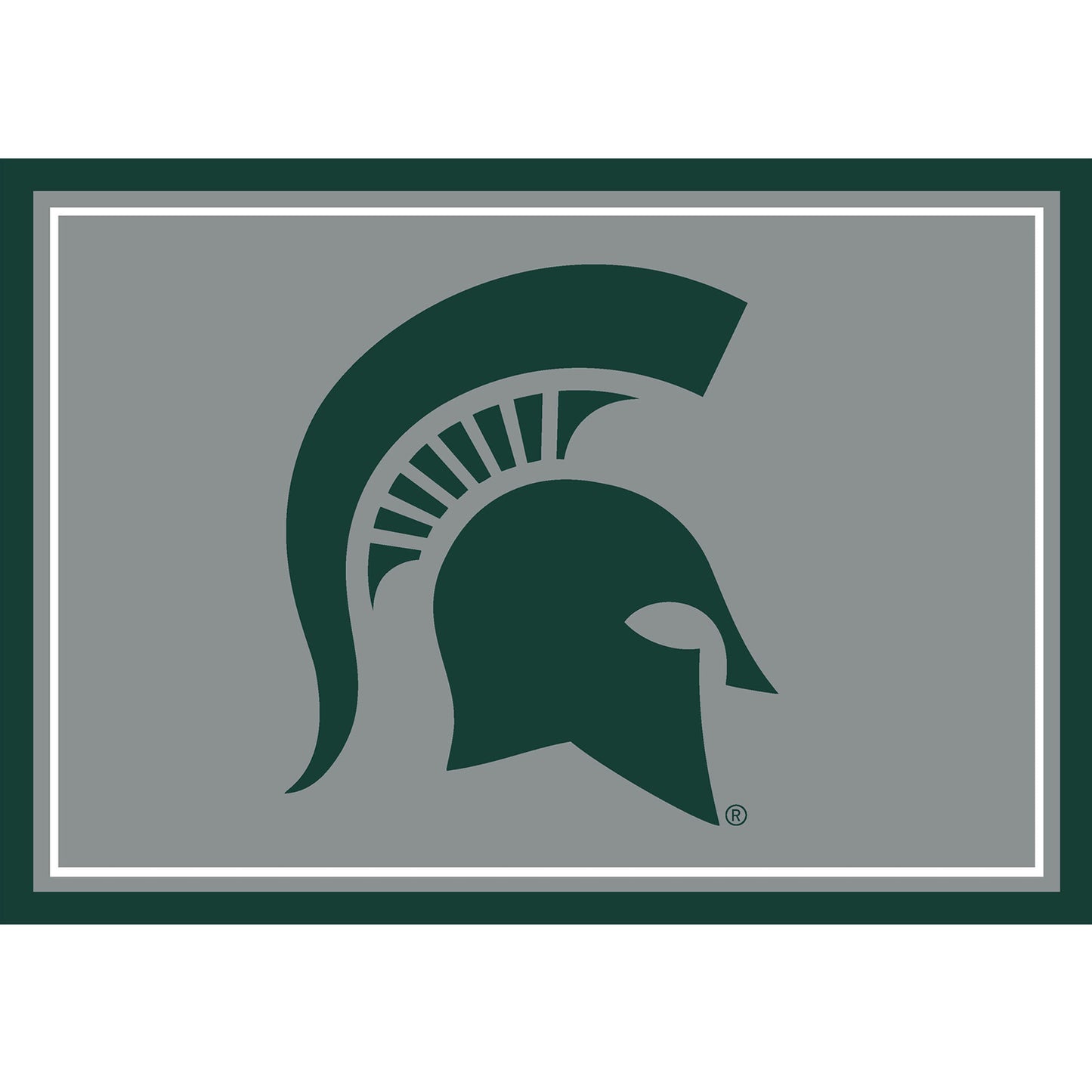 Michigan State Spartans Entry Rug - Officially Licensed NCAA Area Rug