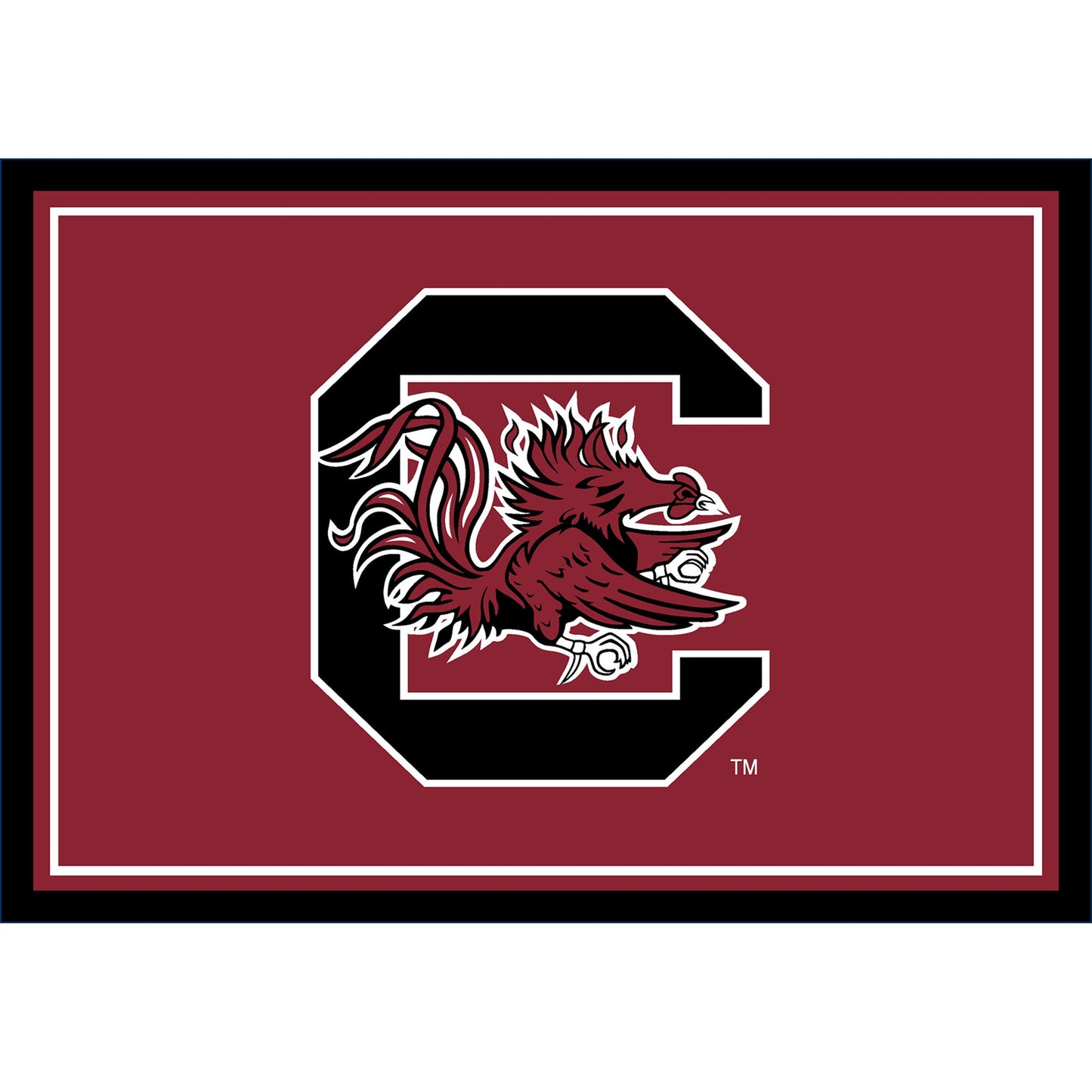 South Carolina Gamecocks Entry Rug - Officially Licensed NCAA Area Rug