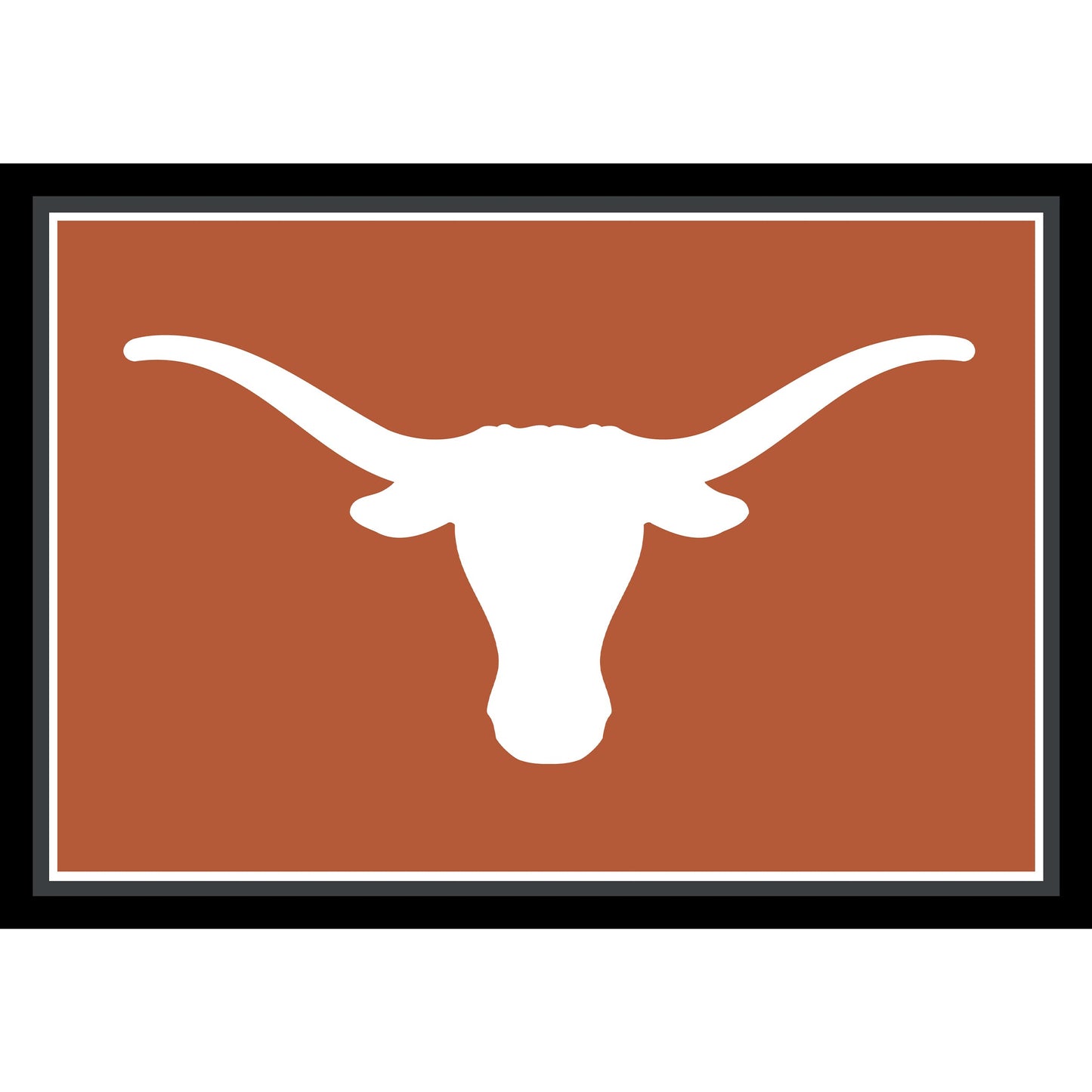Texas Longhorns Entry Rug - Officially Licensed NCAA Area Rug