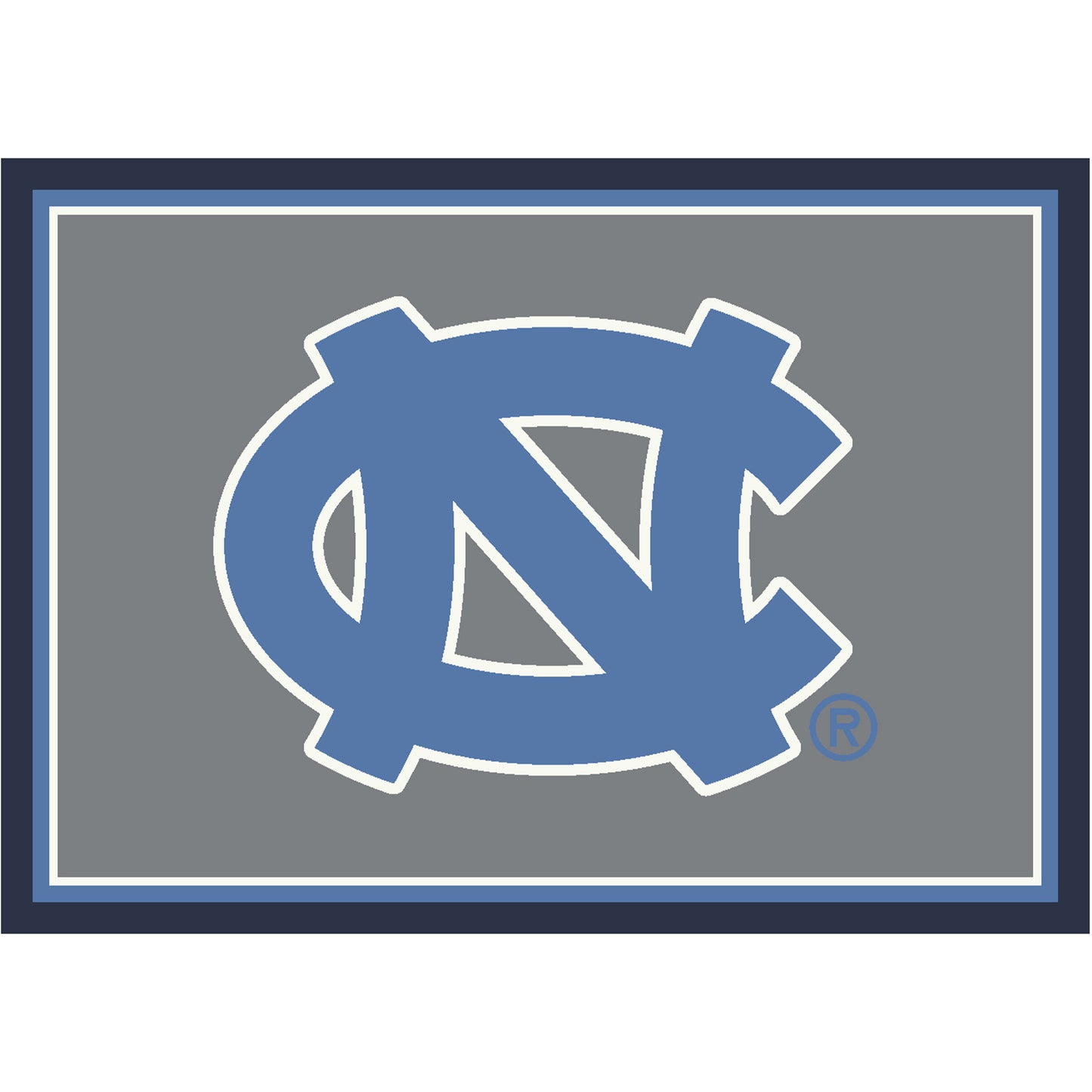 North Carolina Tar Heels Spirit Rug - Officially Licensed NCAA Area Rug