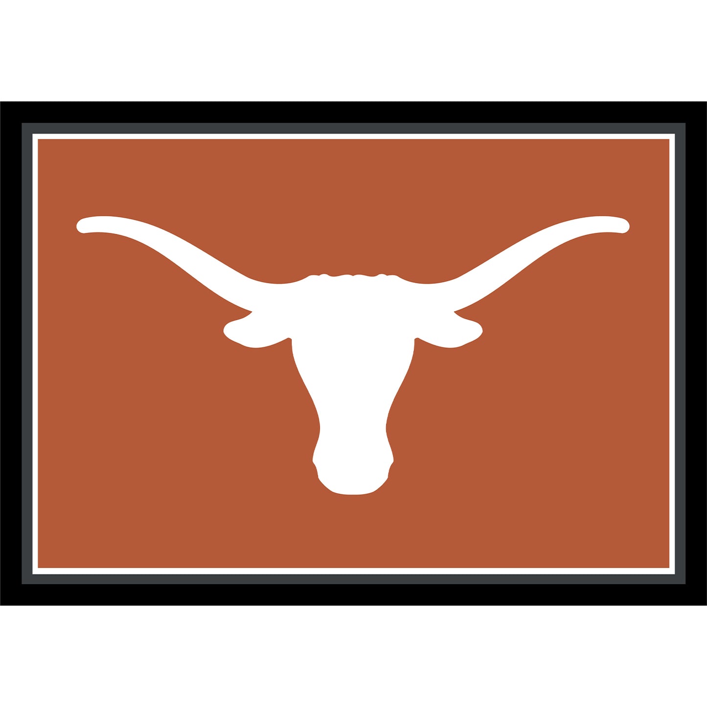 Texas Longhorns Spirit Rug - Officially Licensed NCAA Area Rug