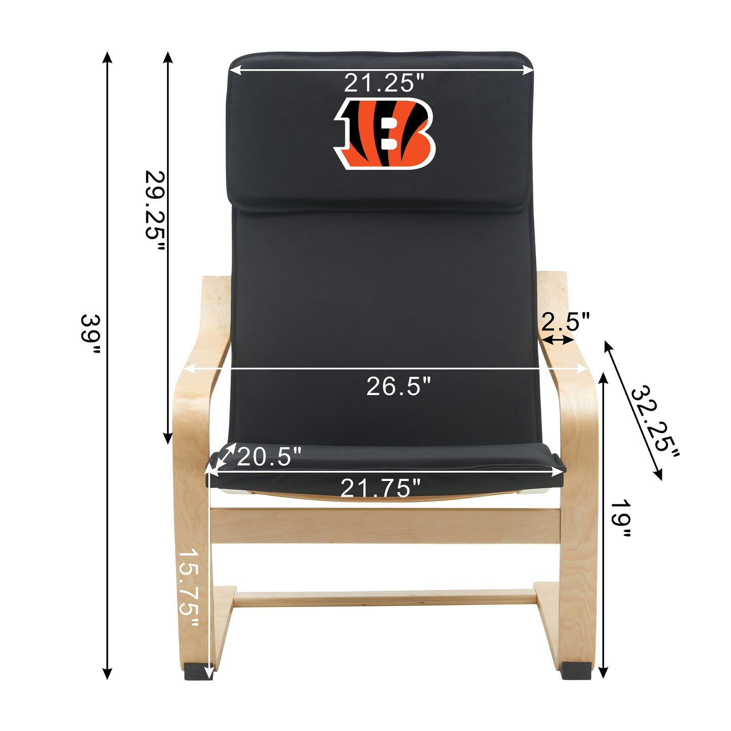 Cincinnati Bengals accent chair