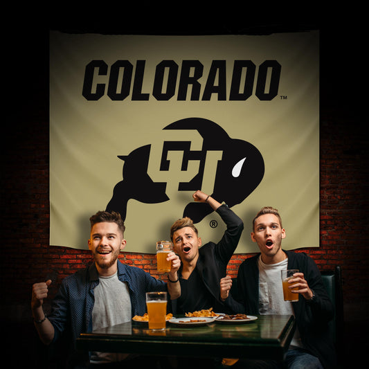 Colorado Buffaloes Hanging wall tapestry Lifestyle image
