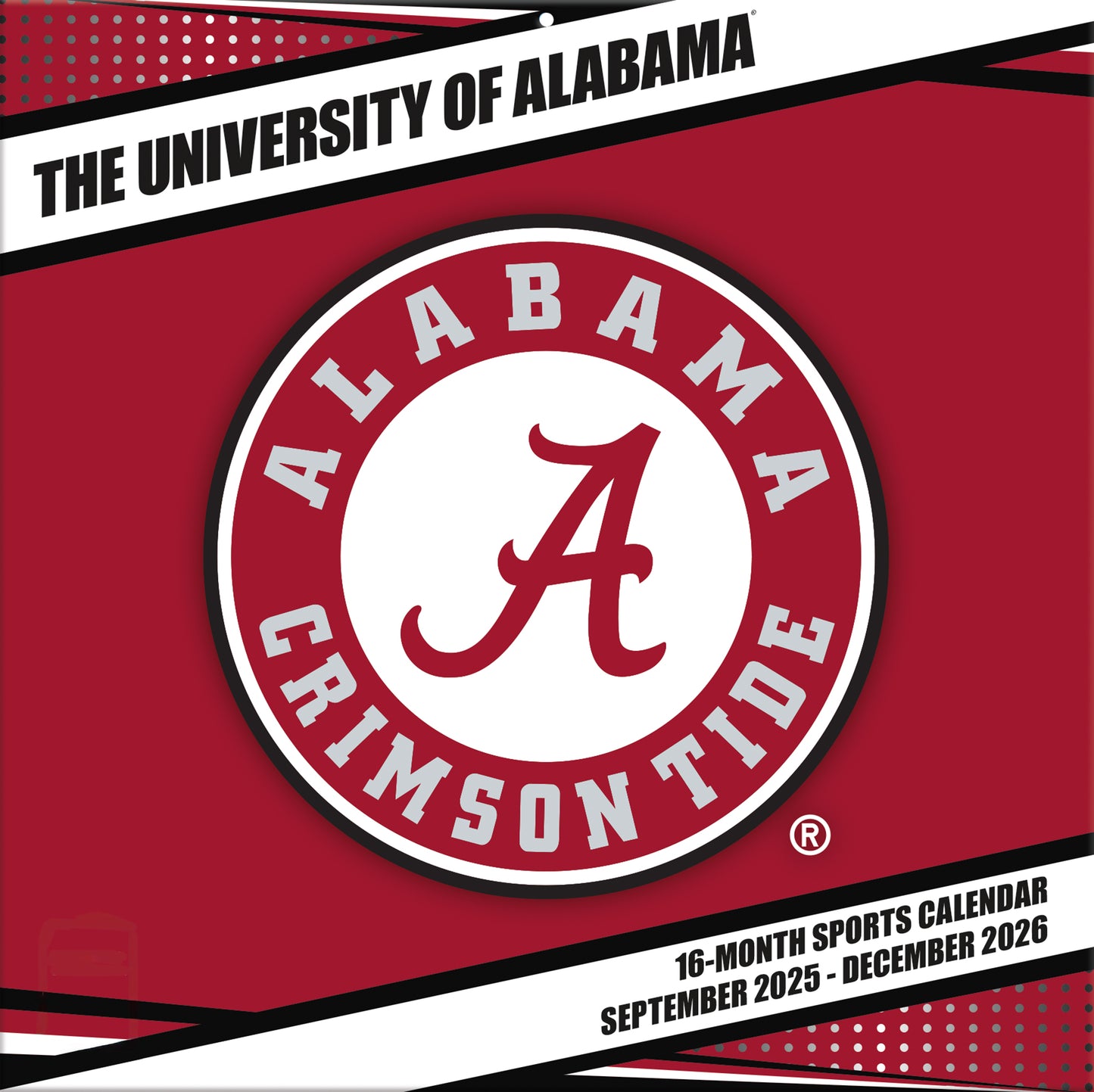 Alabama Crimson Tide Team Photos Wall Calendar