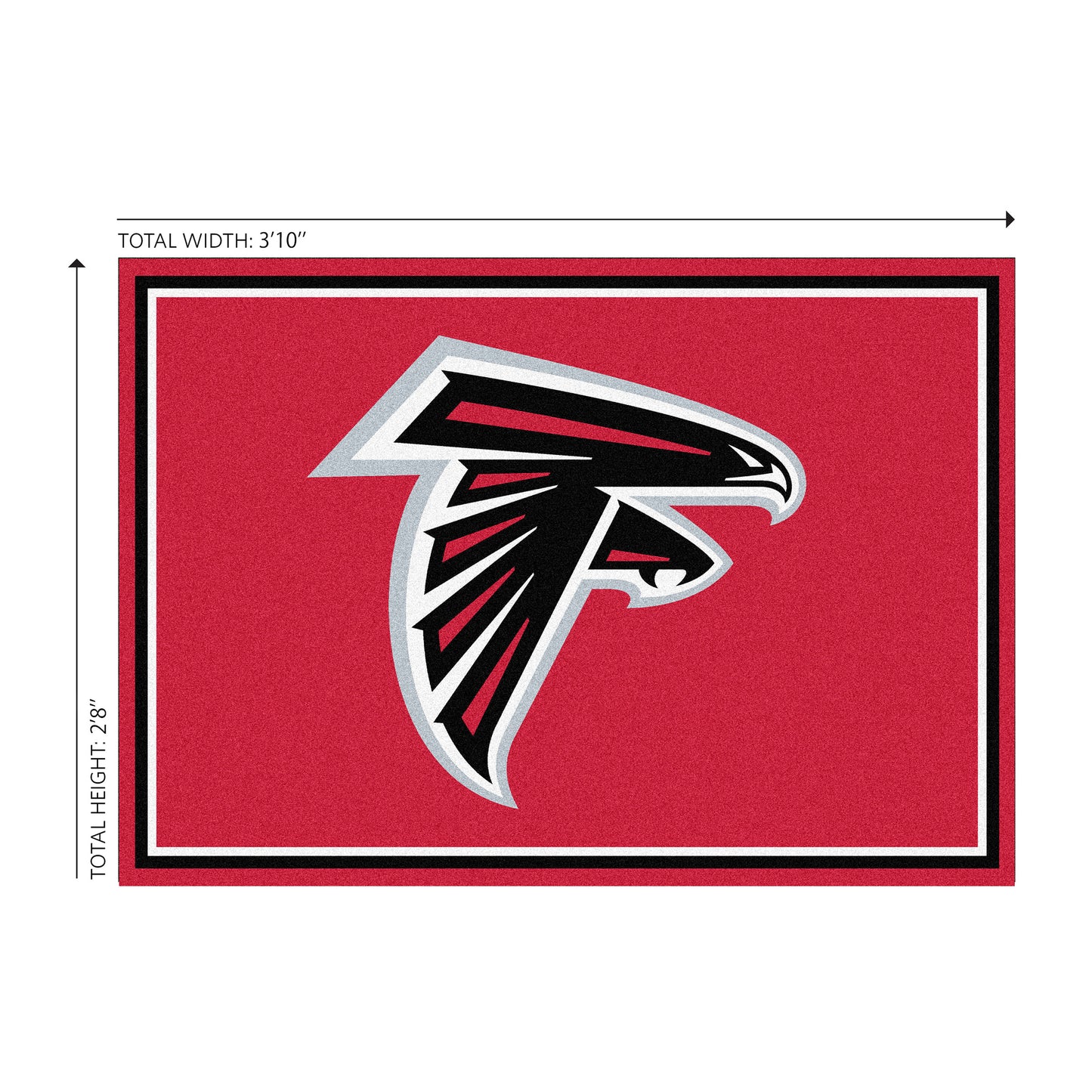 Atlanta Falcons Welcome Mat Dimensions