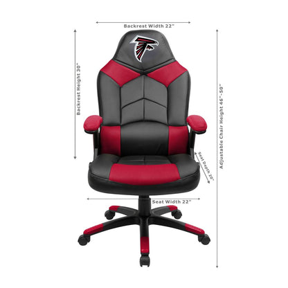 Atlanta Falcons Office Gamer Chair Dimensions