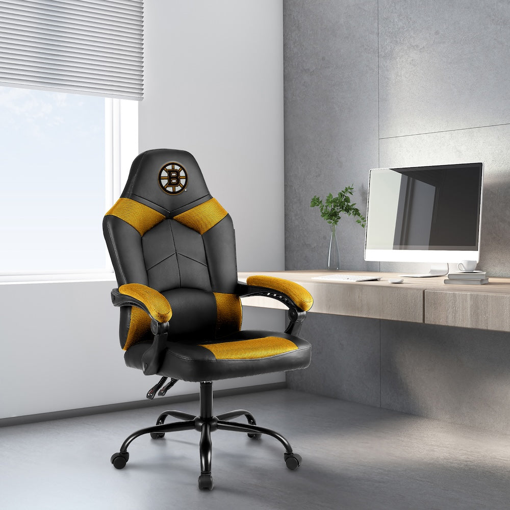 Boston Bruins Office Gamer Chair Lifestyle