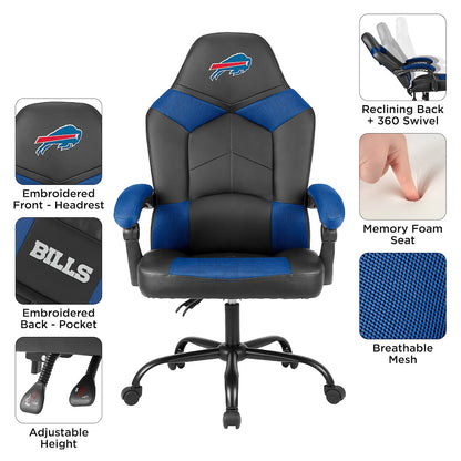 Buffalo Bills Office Gamer Chair Features