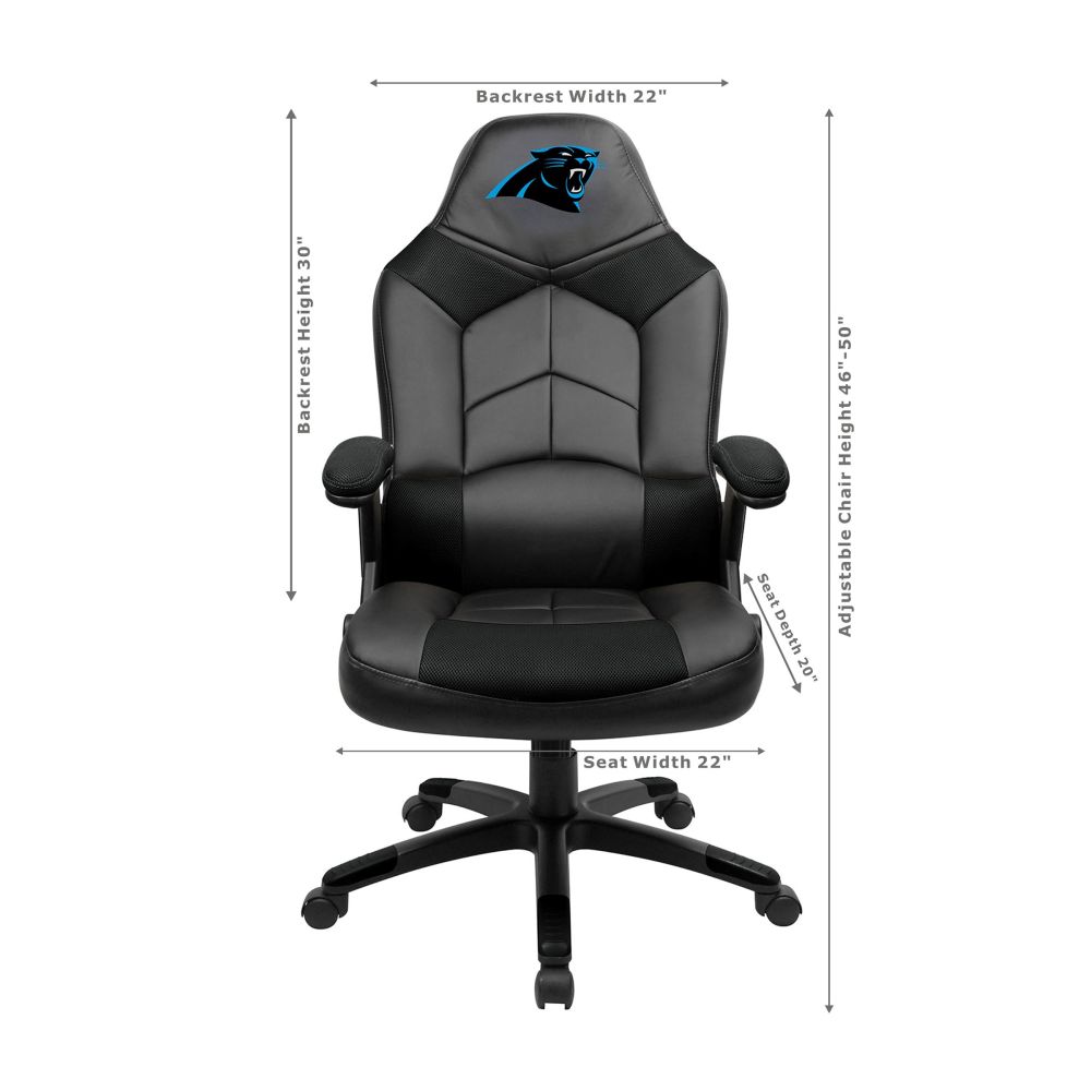 Carolina Panthers Office Gamer Chair Dimensions