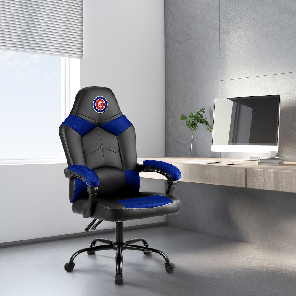 Chicago Cubs Office Gamer Chair Lifestyle