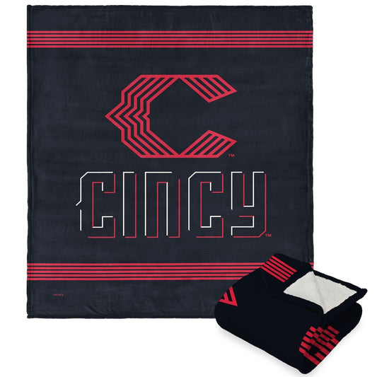 Cincinnati Reds CITY CONNECT Sherpa Blanket