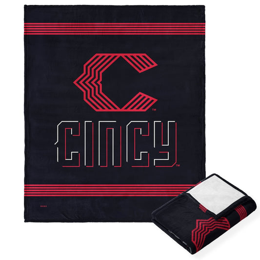 Cincinnati Reds CITY CONNECT silk touch throw blanket