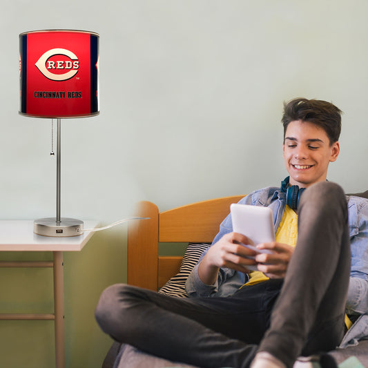Cincinnati Reds reading lamp