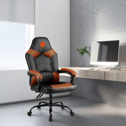 Clemson Tigers Office Gamer Chair Lifestyle