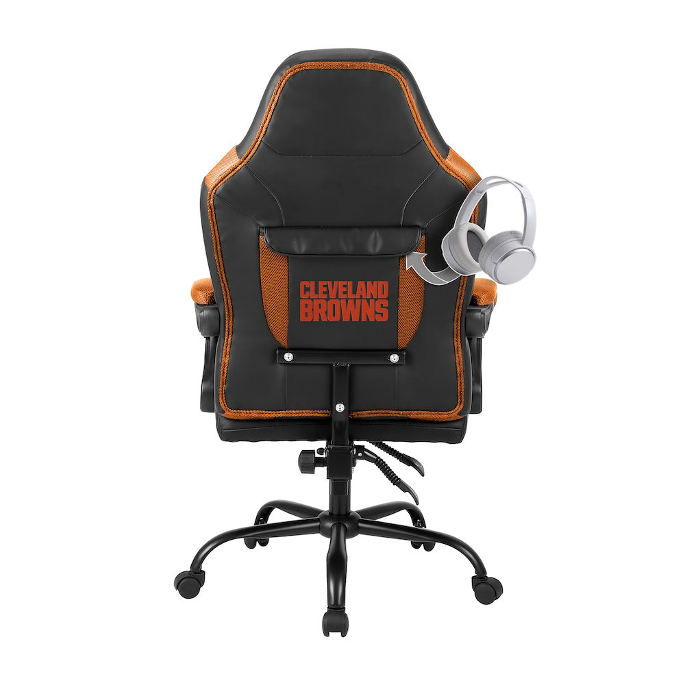 Cleveland Browns Office Gamer Chair Back