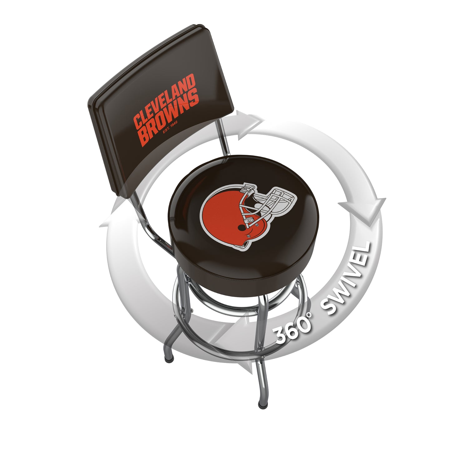 Cleveland Browns Swivel Barstool