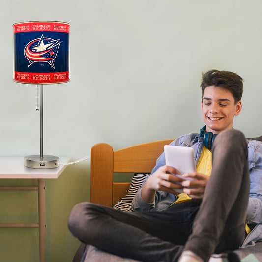 Columbus Blue Jackets reading lamp