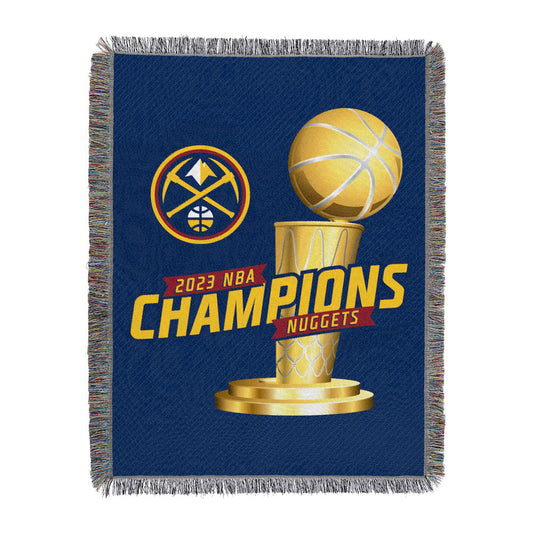 Denver Nuggets NBA Finals Champions tapestry