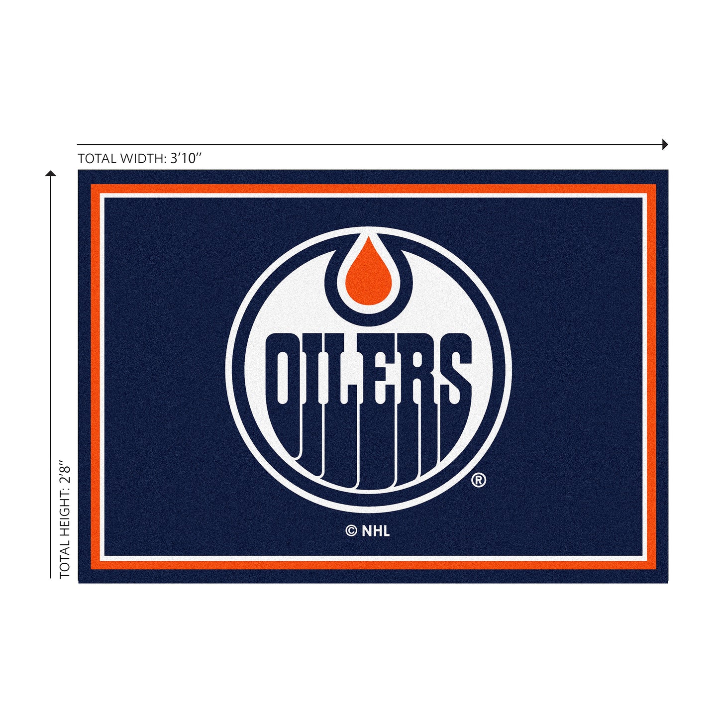 Edmonton Oilers Welcome Mat Dimensions