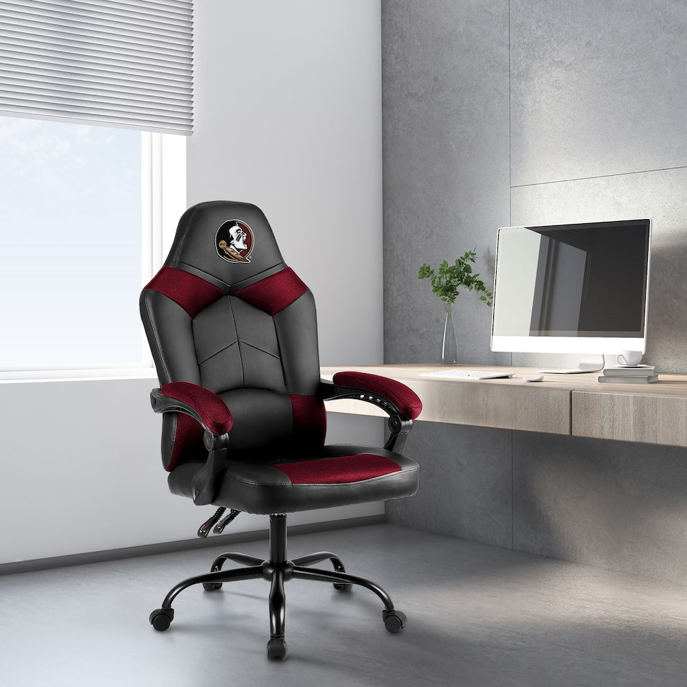 Florida State Seminoles Office Gamer Chair Lifestyle